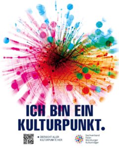 Das Bild zeigt das Werbeplakat der Kulturpunkte 2025