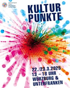 Das Bild zeigt das Werbeplakat der Kulturpunkte 2025